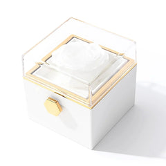 SQUARE Ring/Rose Box | خاتم مربع / علبة ورد